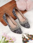 Toestep Flower Printed Ethnic Casual Heels 6