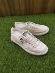 Vamp Upper & Secure Lace-Up Closure Premium Quality Casual Men’s Sneaker White 5